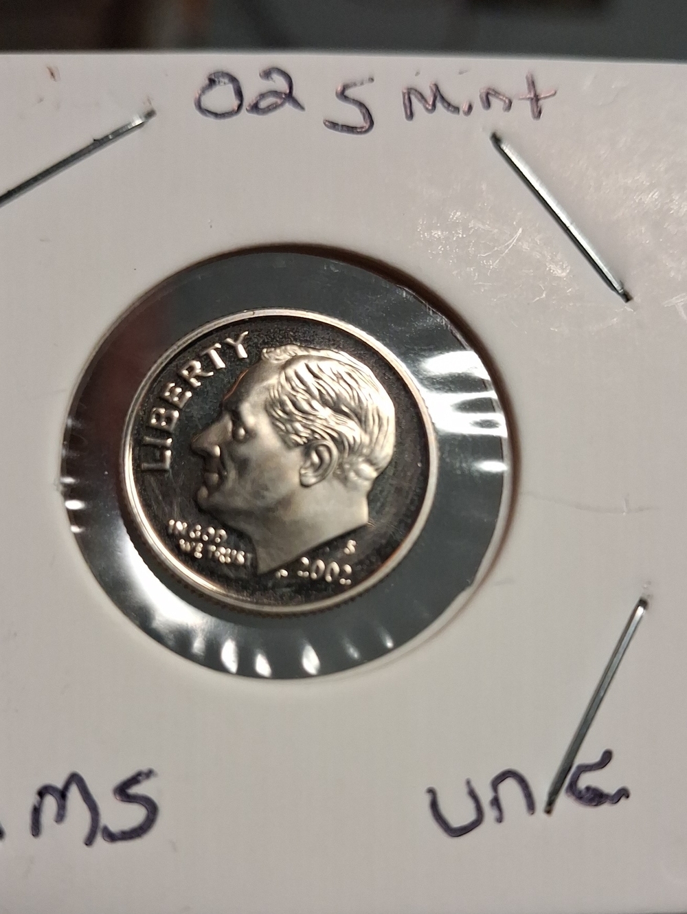 2005 US Roosevelt Dime - Lustrous Silver Tone
